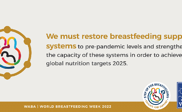 Strengthen Health Professional Training in Infant Feeding #WBW2022